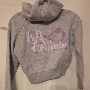NFINITY Gray and Purple Women's Hoodie